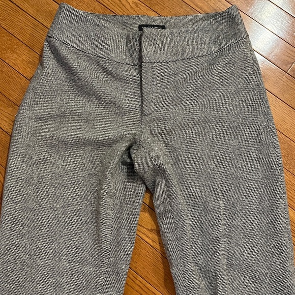 Banana Republic Harrison Italian Wool Silk Blend Wide Leg Pants - Picture 9 of 16